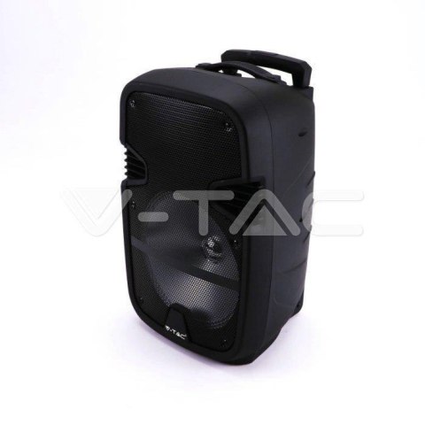 Głośnik Przenośny V-TAC 35W Mikrofon, RGB, PILOT, USB, Micro SD & FM Radio, na kółkach 510x320x270 VT-6212