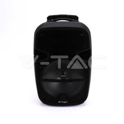 Głośnik Przenośny V-TAC 35W Mikrofon, RGB, PILOT, USB, Micro SD & FM Radio, na kółkach 510x320x270 VT-6212