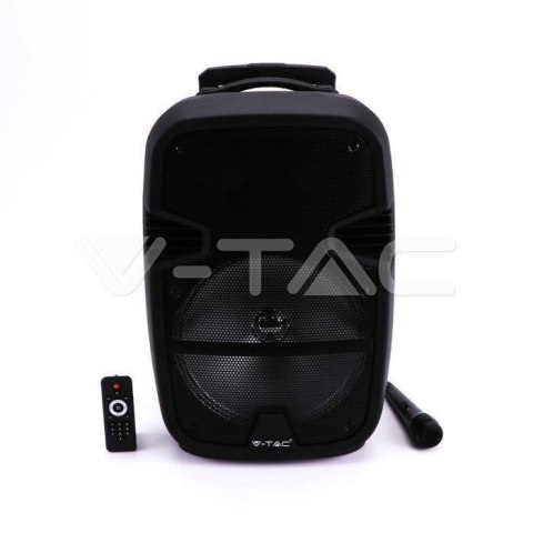 Głośnik Przenośny V-TAC 35W Mikrofon, RGB, PILOT, USB, Micro SD & FM Radio, na kółkach 510x320x270 VT-6212