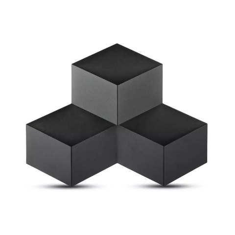 Kinkiet Ścienny V-TAC 9W LED Czarny VT-709 4000K 990lm