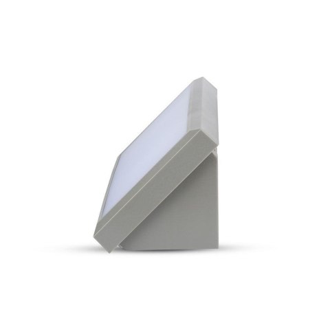 Oprawa Ścienna V-TAC 12W LED Ukośna Szara IP65 VT-8054 3000K 600lm