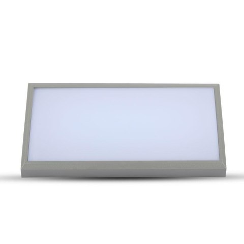Oprawa Ścienna V-TAC 20W LED Ukośna Szara IP65 VT-8055 3000K 1000lm