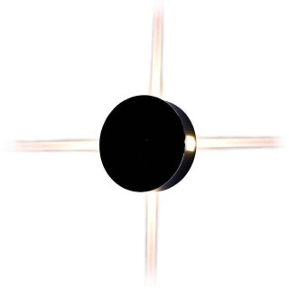 Oprawa Ścienna V-TAC 4W LED IP65 Czarna Okrągła VT-706 3000K 440lm