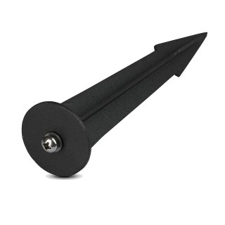 Szpilka Mocowanie Wbijane Dogruntowe Uniwersalne Czarne D60 H265 V-TAC VT-854