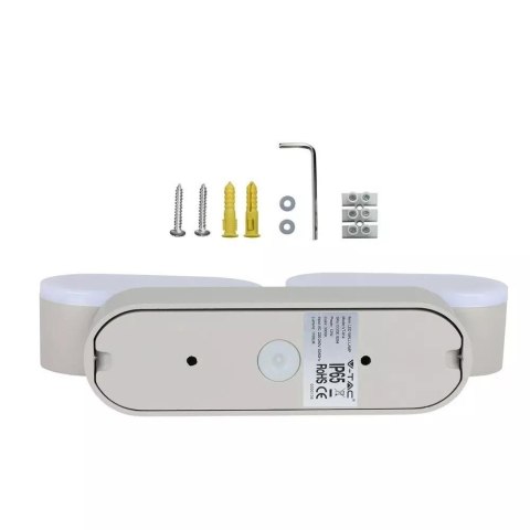 Kinkiet Ścienny V-TAC 12W LED Obrotowy 350st Szary VT-814 3000K 1100lm