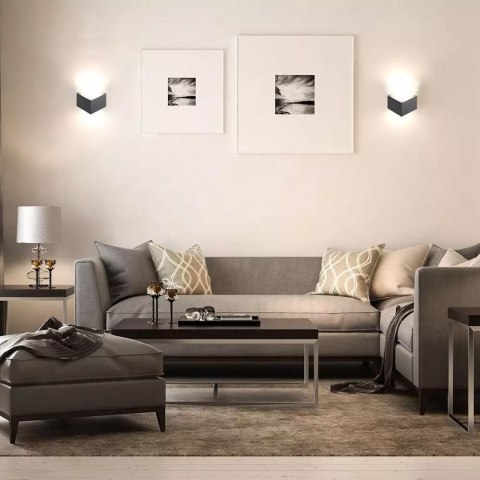 Kinkiet Ścienny V-TAC 3W Bridgelux Chip Czarny VT-803 3000K 300lm