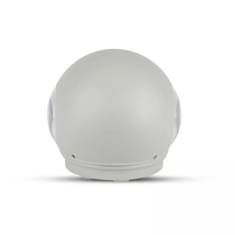 Kinkiet Ścienny V-TAC 6W LED Szary Okrągły IP65 VT-836 4000K 660lm