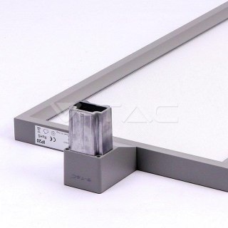 Oprawa Podłogowa V-TAC 80W LED Ściemnianie Dotykowe Srebrna VT-8400 4000K 8000lm 3 Lata Gwarancji