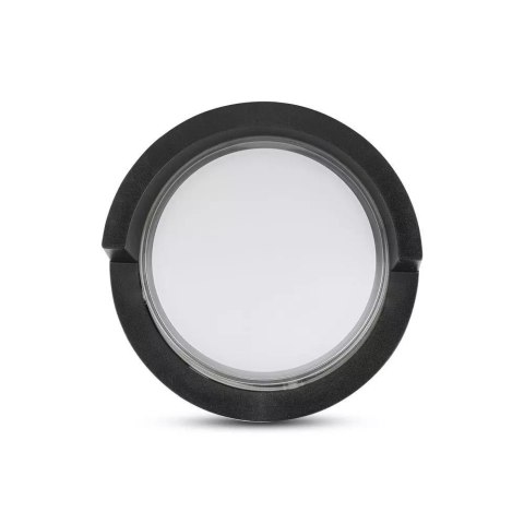 Oprawa Ścienna V-TAC 12W LED IP65 Czarny Okrągły VT-827 4000K 650lm