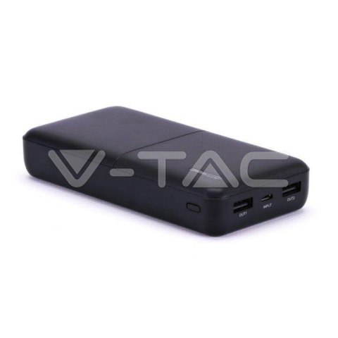Power Bank V-TAC 20000mAh Mega Power Czarny Lithium Polymer VT-3520