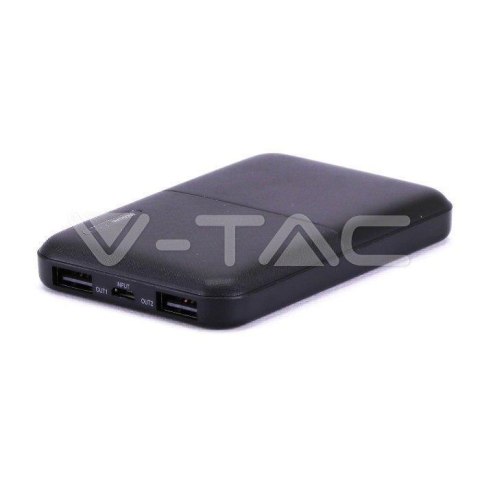 Power Bank V-TAC 5000mAh Super Small Czarny Lithium Polymer VT-3517