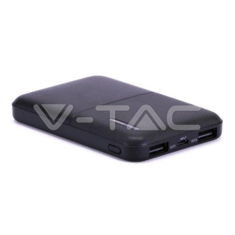 Power Bank V-TAC 5000mAh Super Small Czarny Lithium Polymer VT-3517