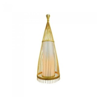Drewniana Lampa Podłogowa V-TAC Rattan E27 150cm VT-4150 5 Lat Gwarancji
