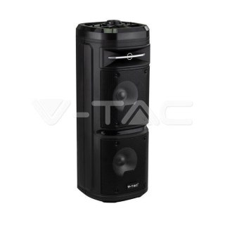 Głośnik przenośny V-TAC 30W Ładowanie Mikrofon USB FM Pilot VT-6207-2