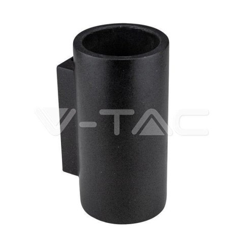 Kinkiet V-TAC BETON 2xGU10 LED Okrągły Ciemny Szary IP20 VT-894