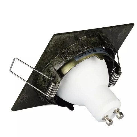 Oczko V-TAC GU10 Kwadrat Ruchome Złoty VT-779-SG 3 Lata Gwarancji