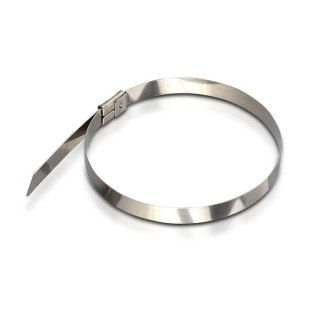 Opaska kablowa ze stali nierdzewnej V-TAC 4,6x250mm (Opak. 100szt)
