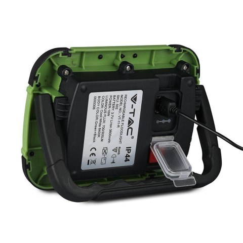 Projektor LED V-TAC 10W Ładowalny USB SAMSUNG CHIP 3,7V Li-Ion IP44 VT-11-R 4000K 700lm