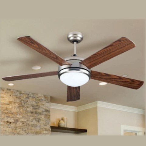 Wentylator Sufitowy V-TAC 132cm 15W LED CCT Pilot VT-6052-5 1500lm