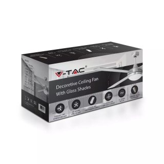 Wentylator Sufitowy V-TAC 132cm 2xE27 35W Pilot VT-6054-4