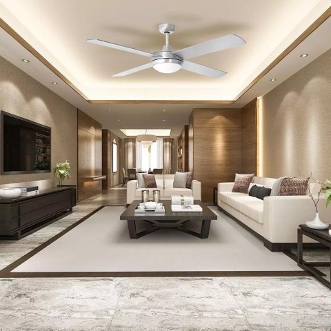 Wentylator Sufitowy V-TAC 132cm 2xE27 60W Pilot VT-6054-4