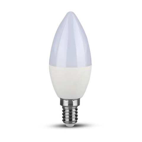 Żarówka LED V-TAC SAMSUNG CHIP 5.5W E14 Świeczka Ściemnialna VT-293D 3000K 470lm 5 Lat Gwarancji
