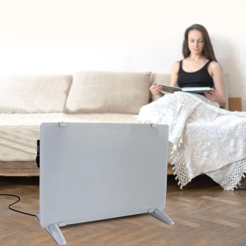 Grzejnik Panelowy Szklany 2000W LED Biały V-TAC VT-2000-W