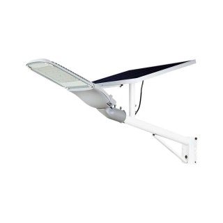 LampaOprawa Uliczna Solarna LED V-TAC SAMSUNG CHIP 50W Biała IP65 LiFePo4 VT-ST303 6000K 3000lm 3 Lata Gwarancji