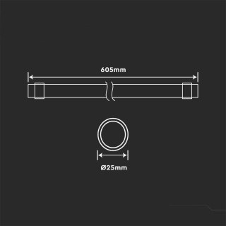 Świetlówka Owadobójcza V-TAC UV 20W 605mm