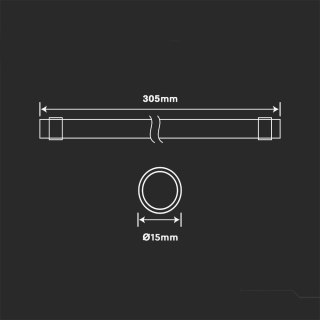 Świetlówka Owadobójcza V-TAC UV 8W 305mm