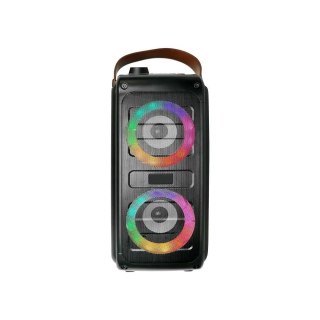 Głośnik Przenośny V-TAC 34cm, 2x10W, USB, Micro SD, RGB, FM VT-6203-2