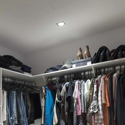 Oczko V-TAC GU10 Wpuszczane Głębokie Kwadrat Białe VT-927 3 Lata Gwarancji