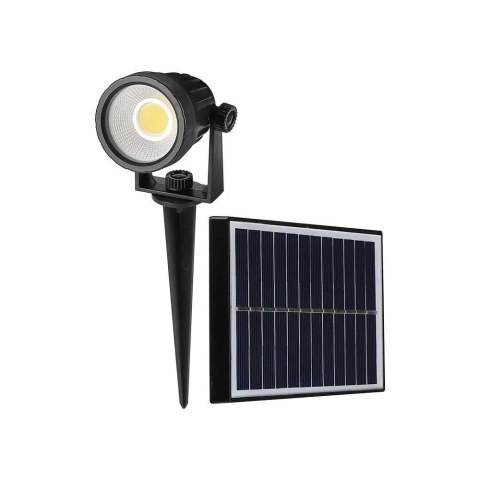 Lampa Oprawa Gruntowa Ogrodowa Wbijana LED V-TAC Solarna 2W IP65 VT-952 3000K 40lm 3 Lata Gwarancji