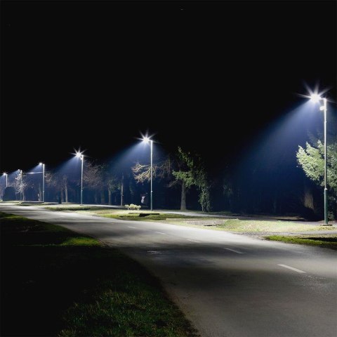 Lampa Oprawa Uliczna LED V-TAC SAMSUNG CHIP 30W Soczewki 110st 135Lm/W VT-34ST 4000K 4050lm 5 Lat Gwarancji