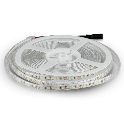 Taśma LED V-TAC SMD2835 1200LED 24V IP65 2xPCB RĘKAW 10mb 7,5W/m 120LED/m VT-2835-7.5 6500K 750lm