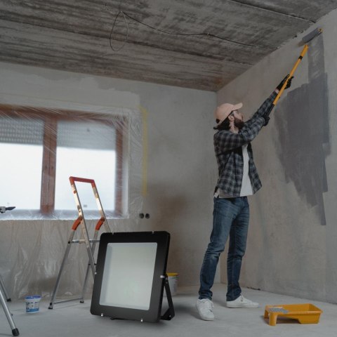 Projektor LED V-TAC 1000W LED SAMSUNG CHIP Czarny 120Lm/W VT-1055 6500K 120000lm 5 Lat Gwarancji