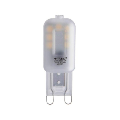 Żarówka LED V-TAC SAMSUNG CHIP 2.2W G9 VT-203 3000K 200lm 5 Lat Gwarancji