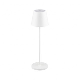 Lampka Biurkowa Nocna V-TAC 2W LED Ładowanie Ściemnianie IP54 Biała VT-7522 3000K 200lm