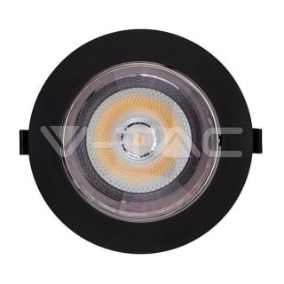 Oprawa Downlight V-TAC SAMSUNG CHIP 20W Czarna Uchylna VT-2-23 4000K 1600lm 5 Lat Gwarancji