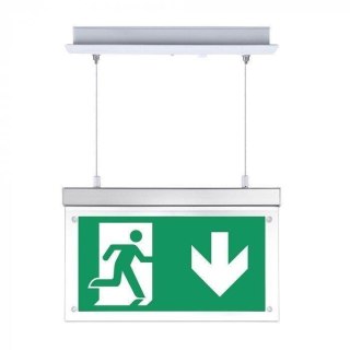 Oprawa Awaryjna Zwieszana 2W 12h V-TAC VT-521 6000K 160lm