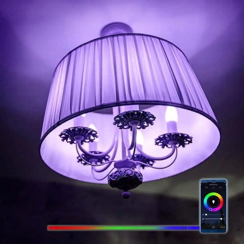 Żarówka LED SMART WiFi V-TAC 20W E27 Amazon Alexa Google Home VT-5021 RGB+2700K-6400K 1350lm