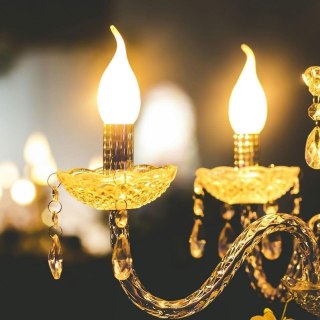 Żarówka LED V-TAC 4W Filament E14 Twist Świeczka Płomyk VT-1995 6400K 400lm