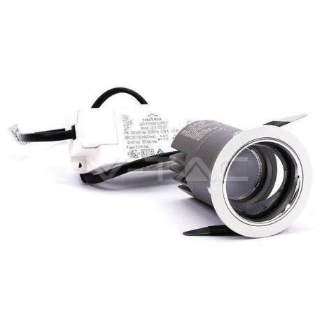 Oprawa LED Downlight V-TAC 10W COB CREE CRI95+ UGR19 24st VT-2911 3000K 650lm 5 Lat Gwarancji