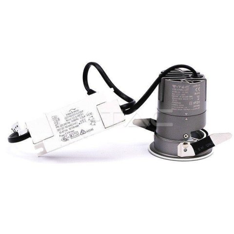Lampa Oprawa LED Downlight V-TAC 6W COB CREE CRI95+ UGR19 24st VT-2907 4000K 400lm 5 Lat Gwarancji