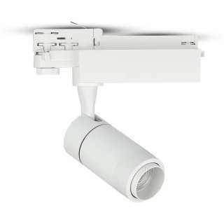 Oprawa LED V-TAC Szynosystem 3F 15W Biała Bluetooth Barwa CCT 16-53st VT-7715-W 650lm