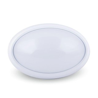 Plafon V-TAC 8W Owal Biały IP66 VT-8014-OV-W 3000K 560lm
