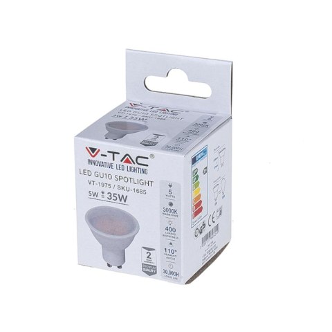 Żarówka LED V-TAC 5W GU10 SMD 110st VT-1975 4000K 400lm