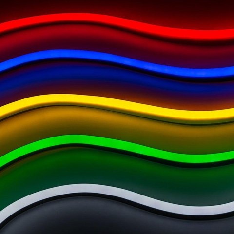 Neon Flex 24V 10mb 8W/m V-TAC VT-555 Kolor Zielony 320lm