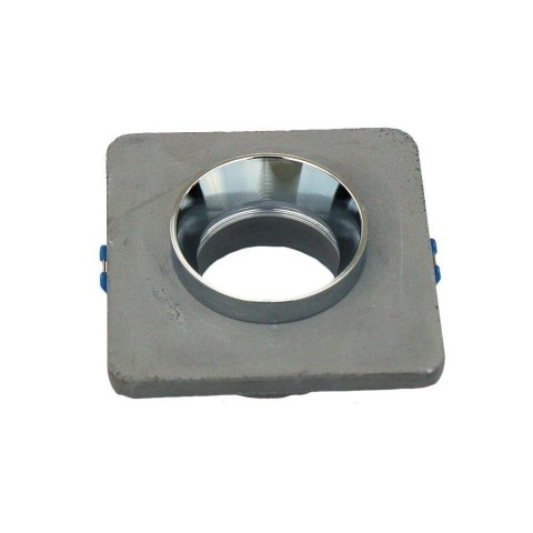 Oczko V-TAC GIPS BETON GU10 Kwadrat Wpuszczane Szary/Chrom VT-862-CHG 5 Lat Gwarancji