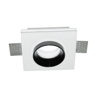 Oczko V-TAC GIPS GU10 Kwadrat Wpuszczane G-K Białe+Czarne VT-866-BSQ 5 Lat Gwarancji